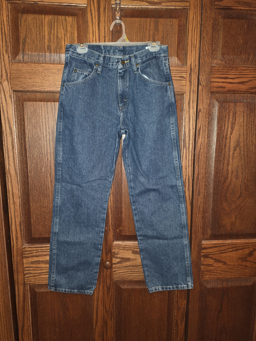 Wrangler Relaxed Fit Men's Dark Blue Jeans